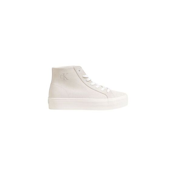 Calvin Klein Jeans Platform High Top Sneaker KW0KW00072 Women Beige Sneakers
